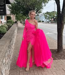 how to wear a hot pink dress 40 outfit