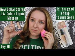 l a colors liquid makeup review