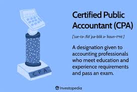 certified public accountant what the