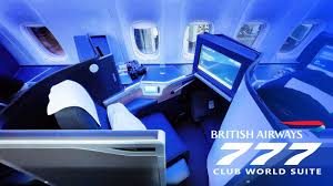 british airways 777 business cl club