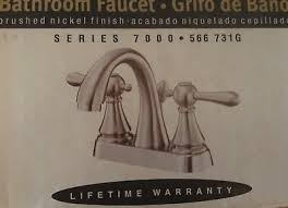 Do you suppose pegasus bathroom faucet leaking appears to be like great? Pegasus Bathroom Faucet Series 7000 Brushed Nickel New In Box Lifetime Warranty 25 99 Picclick