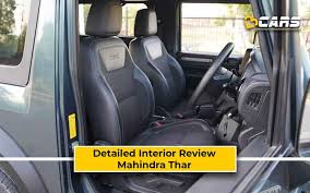 2022 Mahindra Thar Interior Review