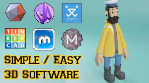 3d modeling and printing software easy