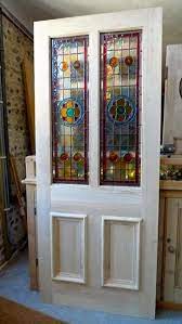 victorian stained glass doors