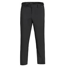 men s golf trouser black harry hall