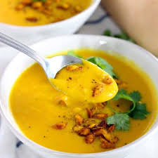 ginger turmeric ernut squash soup