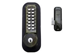 Sliding Door Keypad Lock With Key