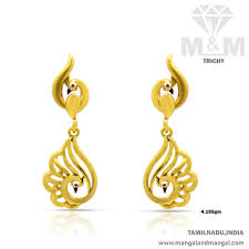 gold pea earrings gold earrings