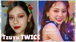 tzuyu s makeup alcohol free twice