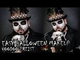 how to easy halloween makeup voodoo