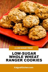 So we recommend erring on the side of thicker cookies. Low Sugar Whole Wheat Ranger Cookies Kalyn S Kitchen
