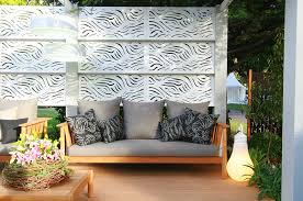 Privacy With A Stylish Outdoor Screen