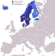 nordic countries definition map