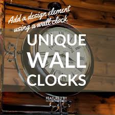 wall clocks that are interesting and