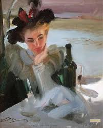 anders zorn hand painted canvas oil