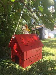 Snoopy Flying Ace Red Baron Dog House