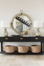 how to decorate a console table jenna