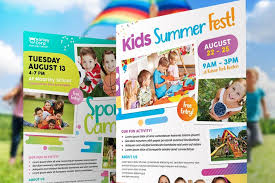 Free Summer Camp Flyer Template Example Templates