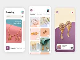 jewelry app concept uplabs