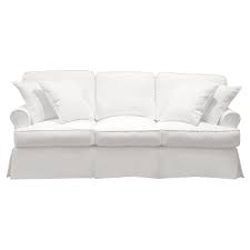 Horizon Pearl Slipcover Sofa Bernie