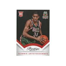 The giannis logoman card was purchased for a modern day basketball record of $1.812 million by @onlyaltofficial, which. Giannis Antetokounmpo Rookie Card Panini Prestige 2013 14 10 10 Condition Ebay