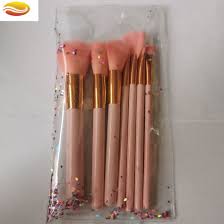 pink brush set makeup brush unique