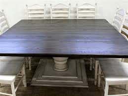 Square Farmhouse Table In Reclaimed Oak