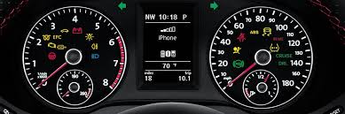 vw dashboard lights meanings warning