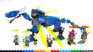 LEGO Ninjago Jay's Cyber Dragon review! 71711 - YouTube