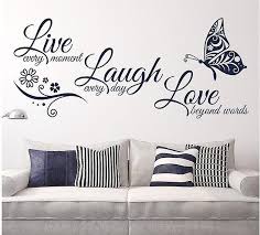 Live Laugh Love Wall Decal Art Vinyl