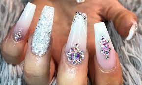 swarovski nail design cannock