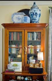 what to do above the china cabinet