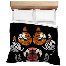 tiger comforters duvets sheets sets