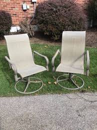 Swivel Patio Chairs Both For One