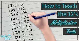 how to teach the 12 times table so it