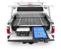 decked truck bed storage system bed