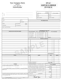 Free Work Order Invoice Template Excel Pdf Word Doc Download Micr