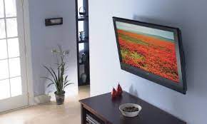 low profile tilting flat screen tv wall