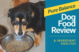 Pure Balance Dog Food Review Ingredient Analysis