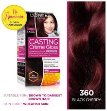 For anyone aiming to for a sensuous yet formal look, this is the color they. Buy L Oreal Paris Casting Creme Gloss Hair Color Black Cherry 360 Online At Low Prices In India Paytmmall Com