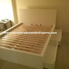 Ikea Malm Bed High With Storage Drawers