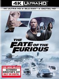 4k blu ray the fate of the furious
