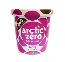 arctic zero toffee crunch light ice