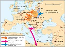 New zealand government agrees to keep 2nzef in the middle east and operations in europe. A Map Of Europe North Africa And The Middle East In The 1930s Png 800 577 Europe Map Map Sicily