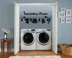 Wall Decal Sign E Laundry Room Drop