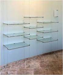 Glass Shelves Decor Floating Glass