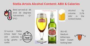 stella artois alcohol content 12 oz