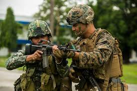u s marines train philippine marine corps