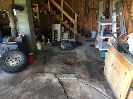 garage concrete floor repair