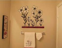 Creative Painting Bathroom Wall Home